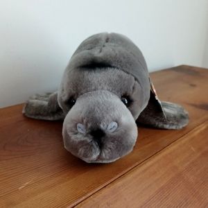 Adventure Planet Heirloom Collection Buttersoft Manatee 16" NWT
